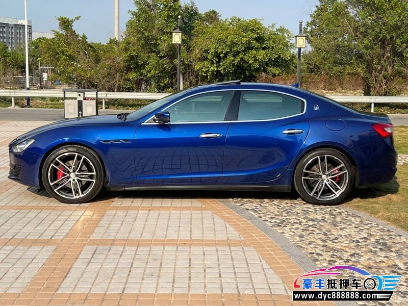 18年玛莎拉蒂Ghibli轿车抵押车出售