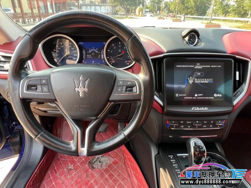 18年玛莎拉蒂Ghibli轿车抵押车出售
