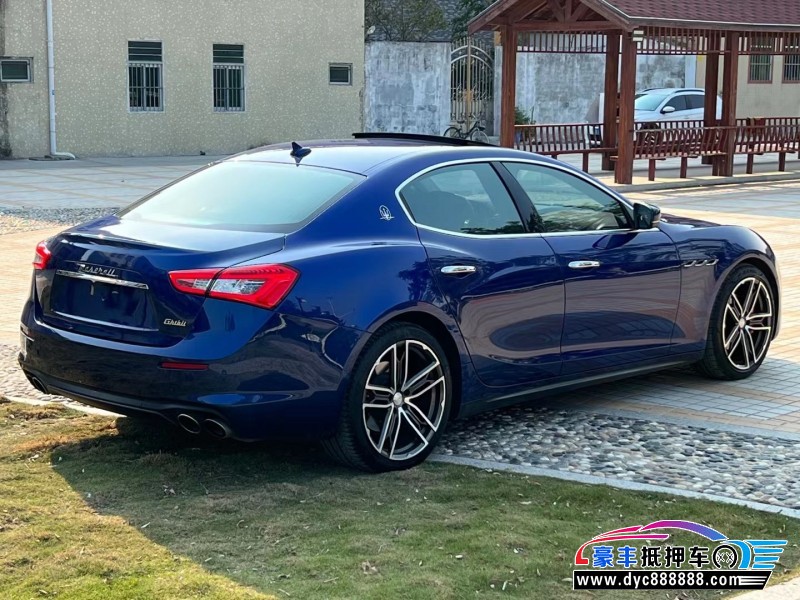 18年玛莎拉蒂Ghibli轿车抵押车出售