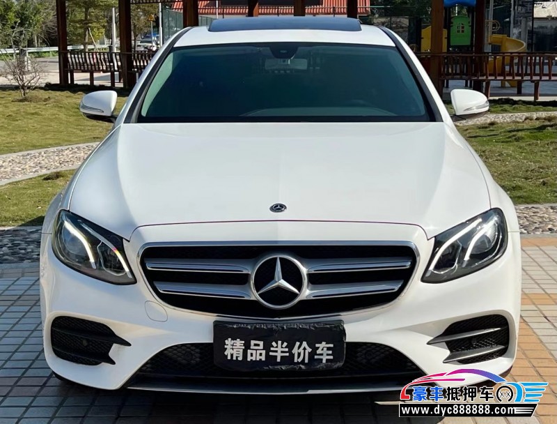 19年奔驰E轿车抵押车出售