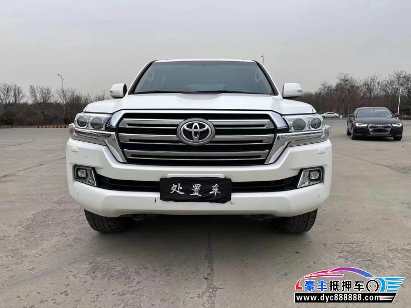 16年丰田兰德酷路泽SUV抵押车出售