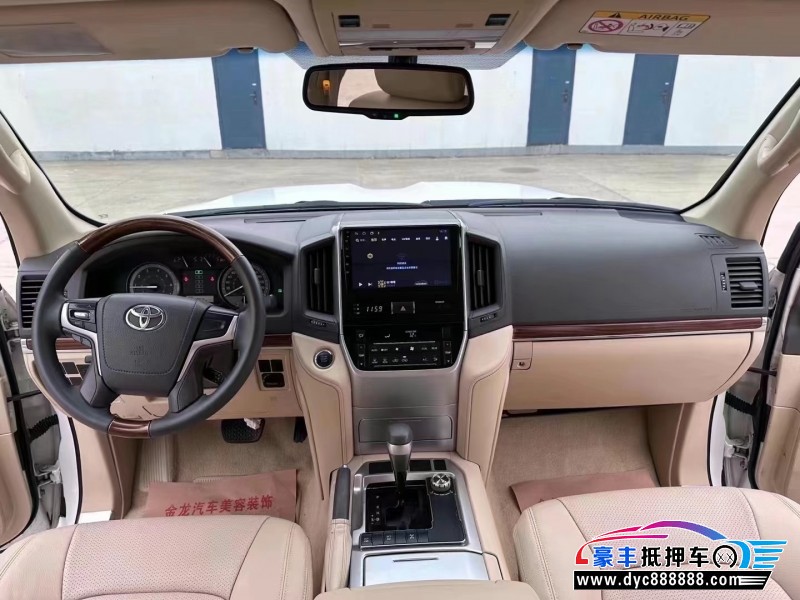 16年丰田兰德酷路泽SUV抵押车出售