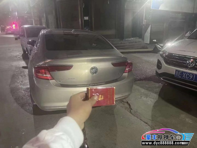 19年别克君越轿车抵押车出售