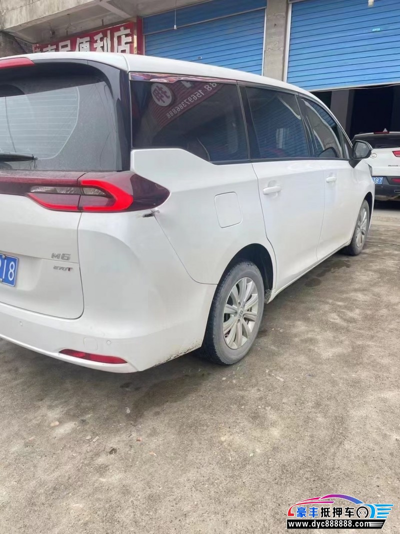 21年传祺m6MPV抵押车出售