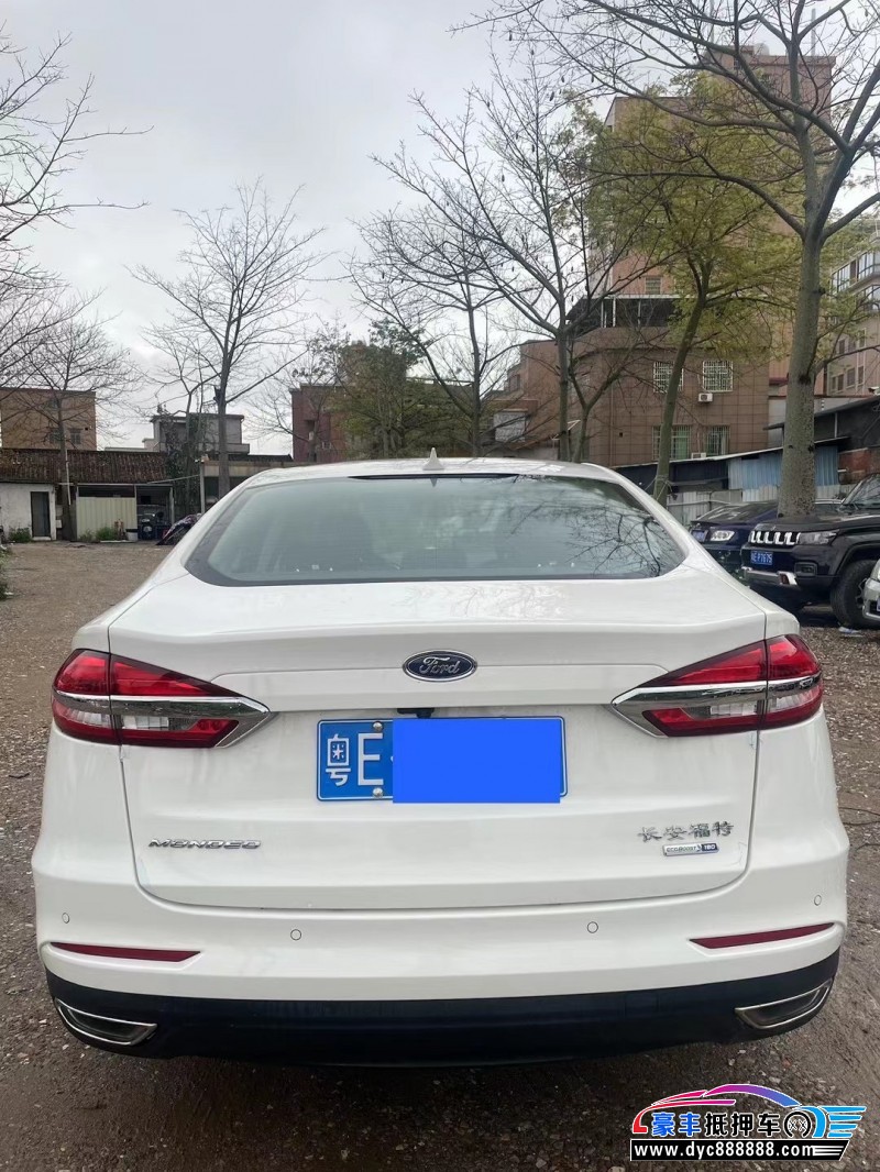 21年福特蒙迪欧轿车抵押车出售