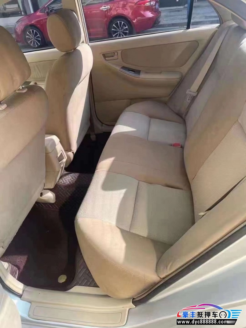 16年丰田花冠轿车抵押车出售