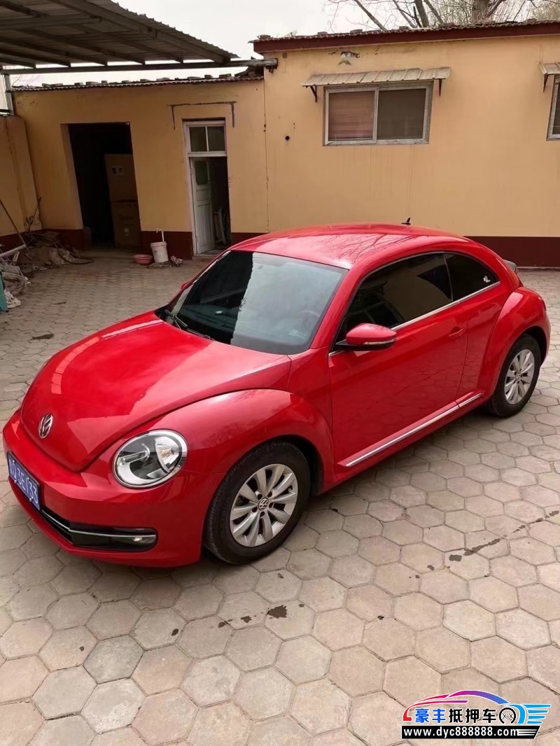 14年大众甲壳虫轿车抵押车出售
