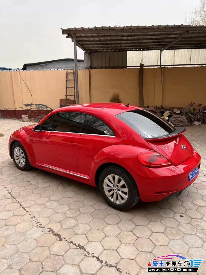 14年大众甲壳虫轿车抵押车出售