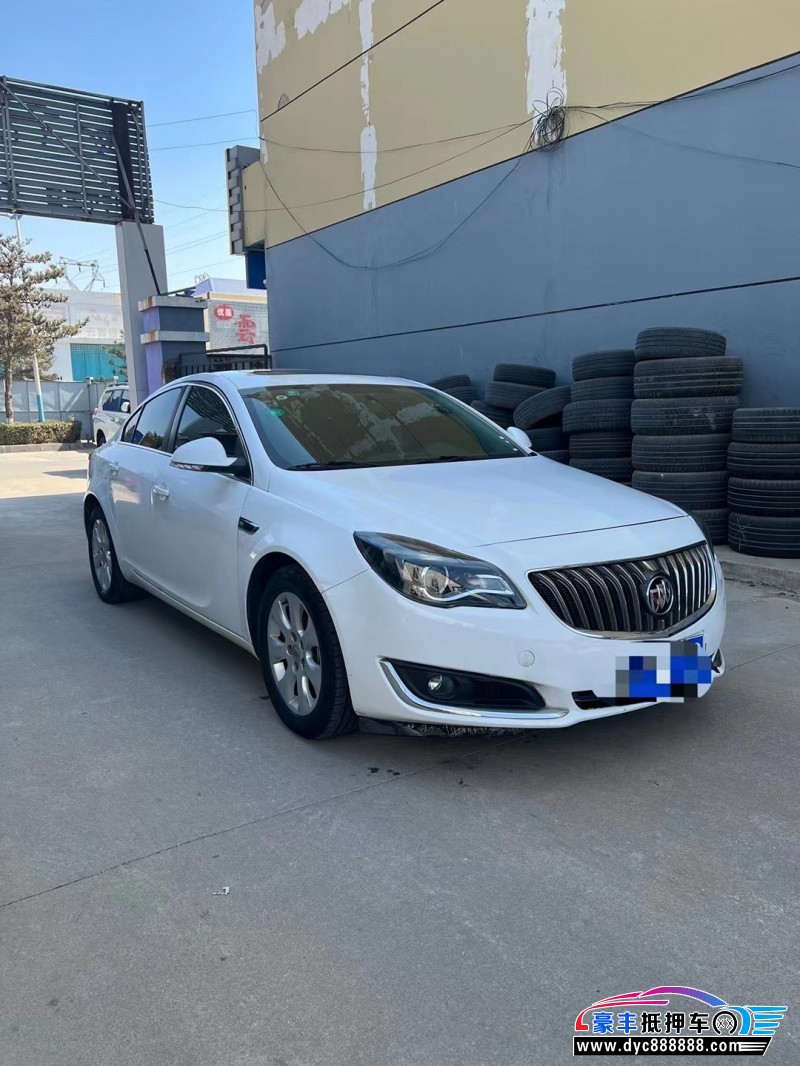 16年别克君威轿车抵押车出售