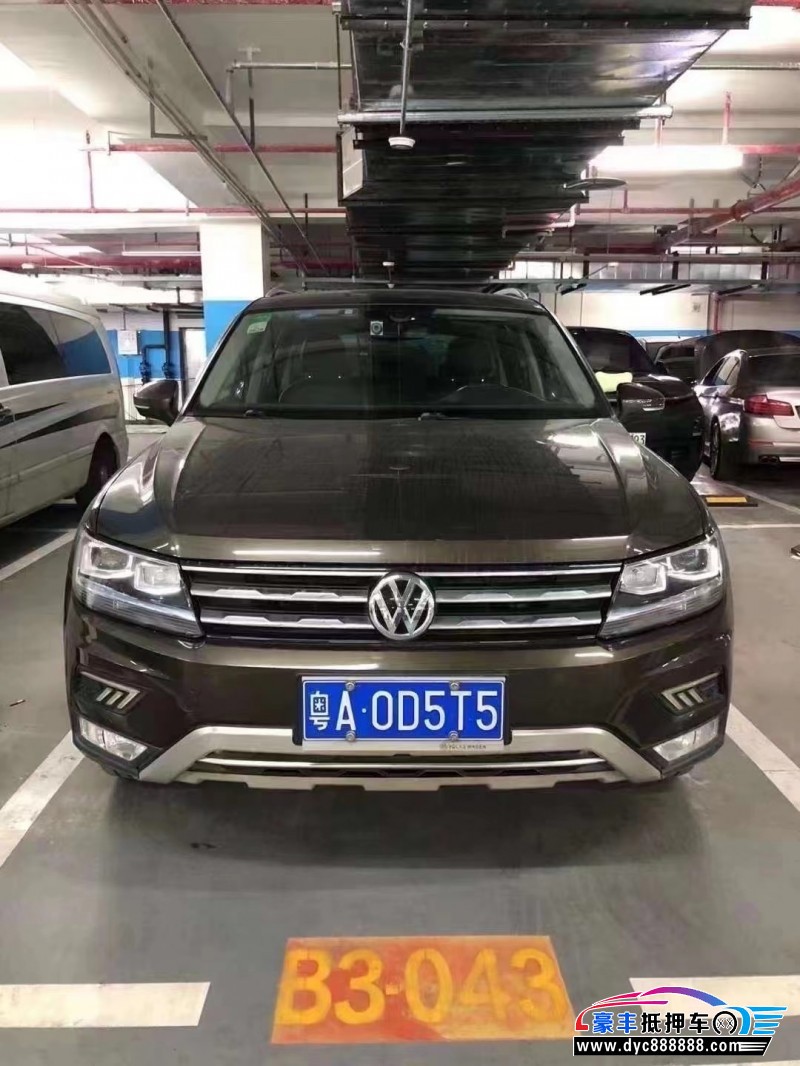 18年大众途观SUV抵押车出售