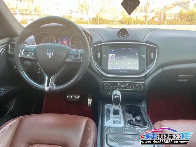 14年玛莎拉蒂Ghibli跑车抵押车出售