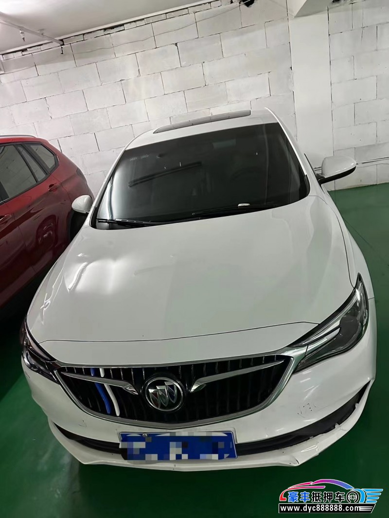 19年别克英朗轿车抵押车出售