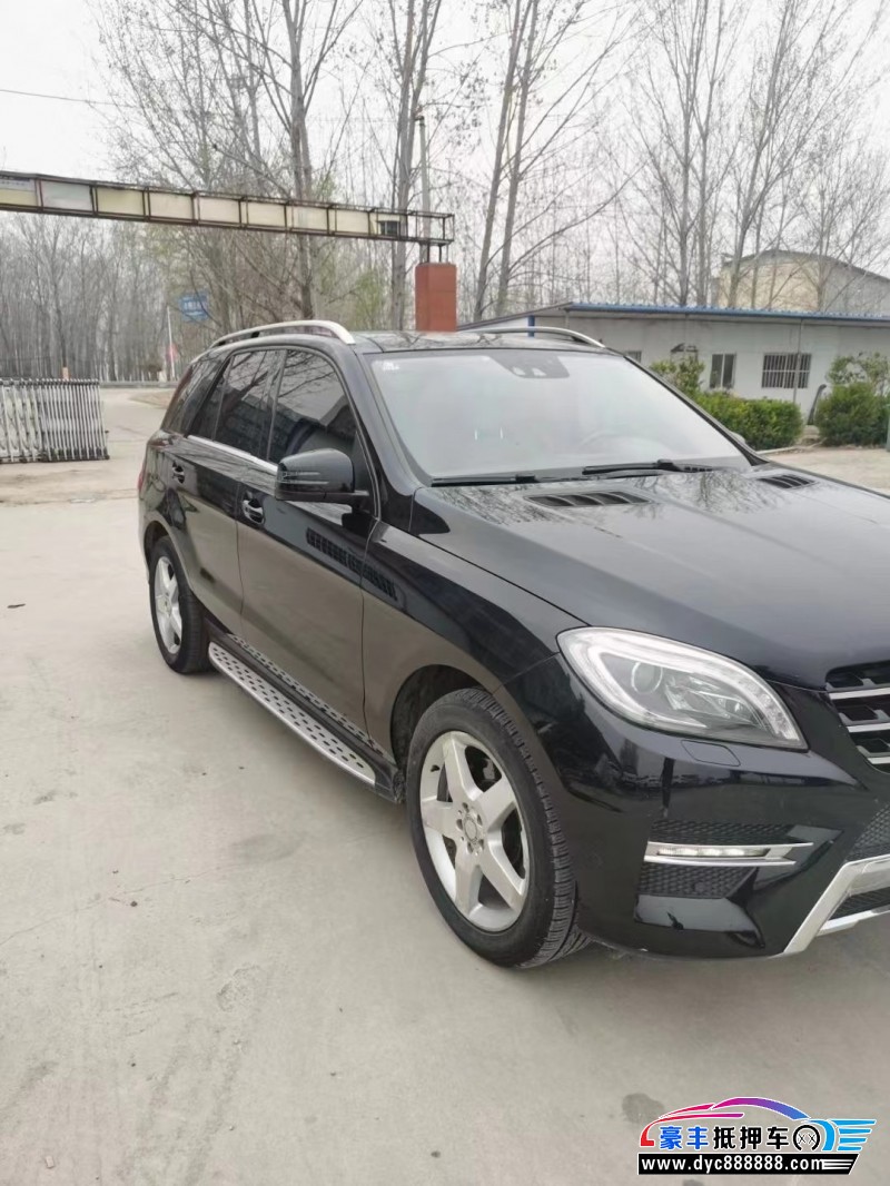 14年奔驰MLSUV抵押车出售