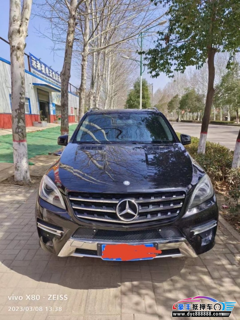 14年奔驰ML轿车抵押车出售