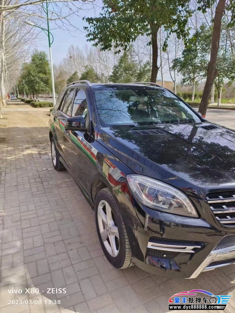 14年奔驰ML轿车抵押车出售