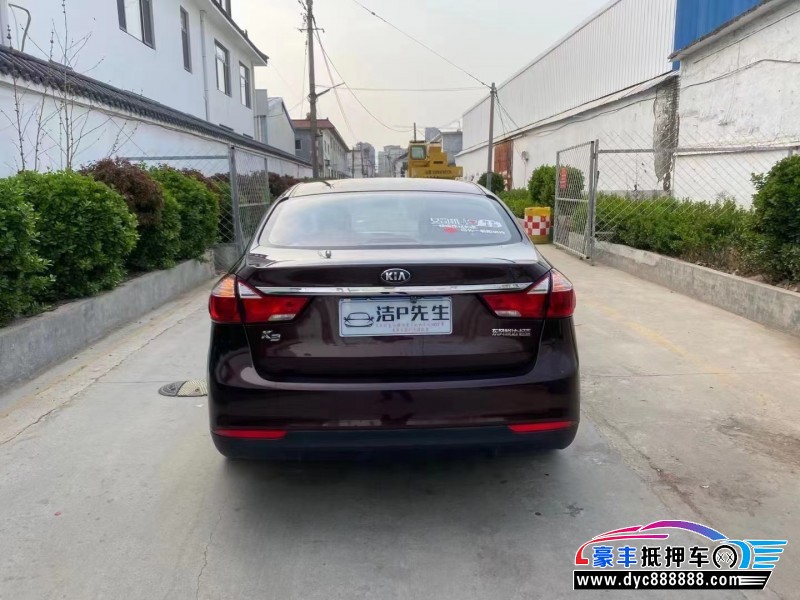 17年起亚K3轿车抵押车出售