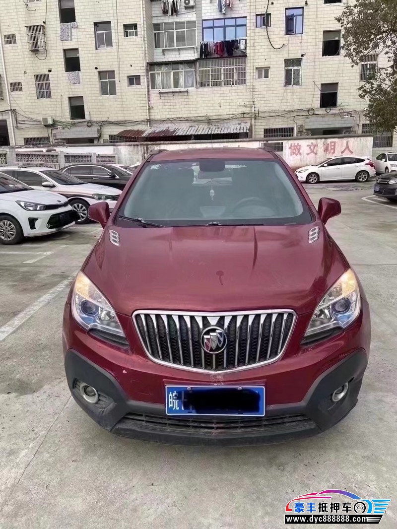 14年别克昂科拉SUV抵押车出售