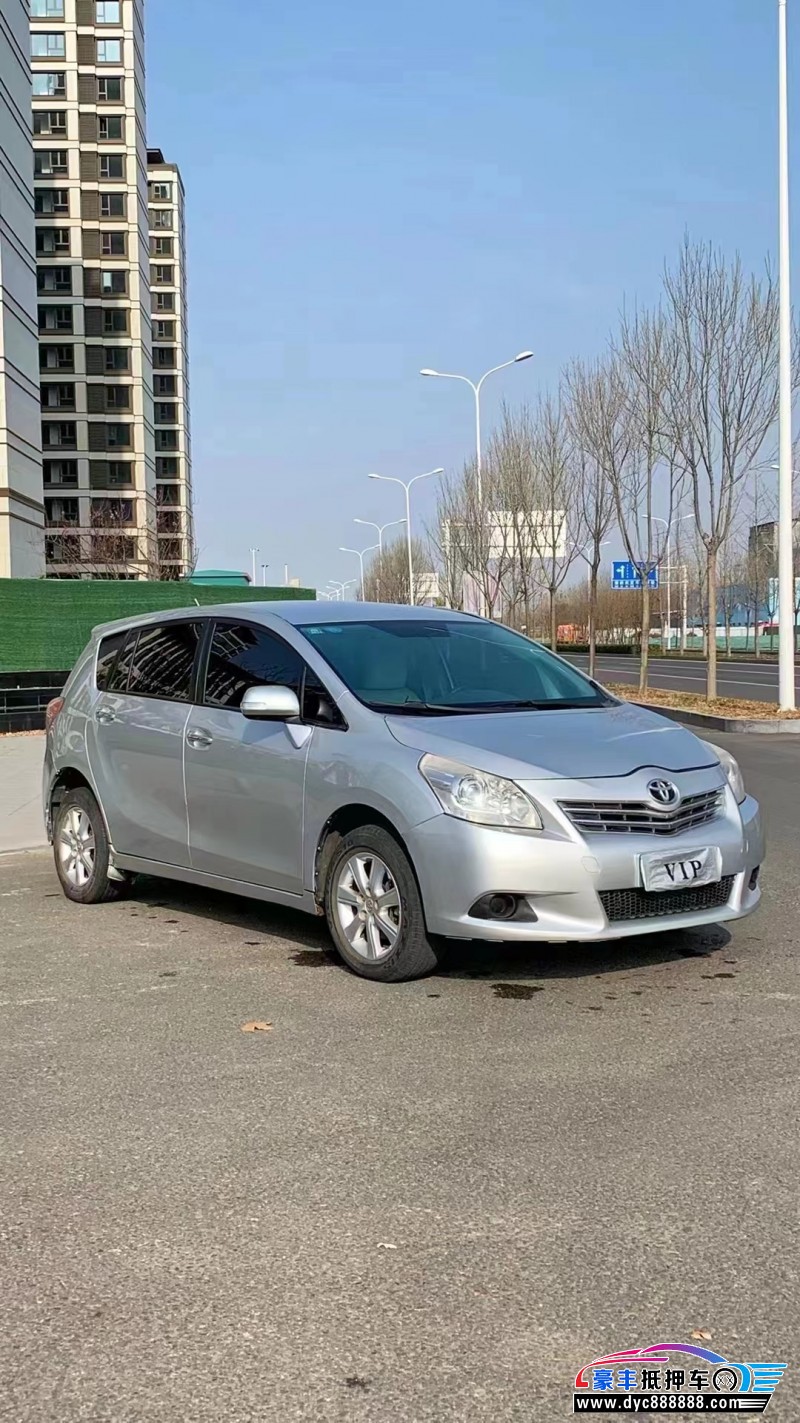 12年丰田逸致轿车抵押车出售