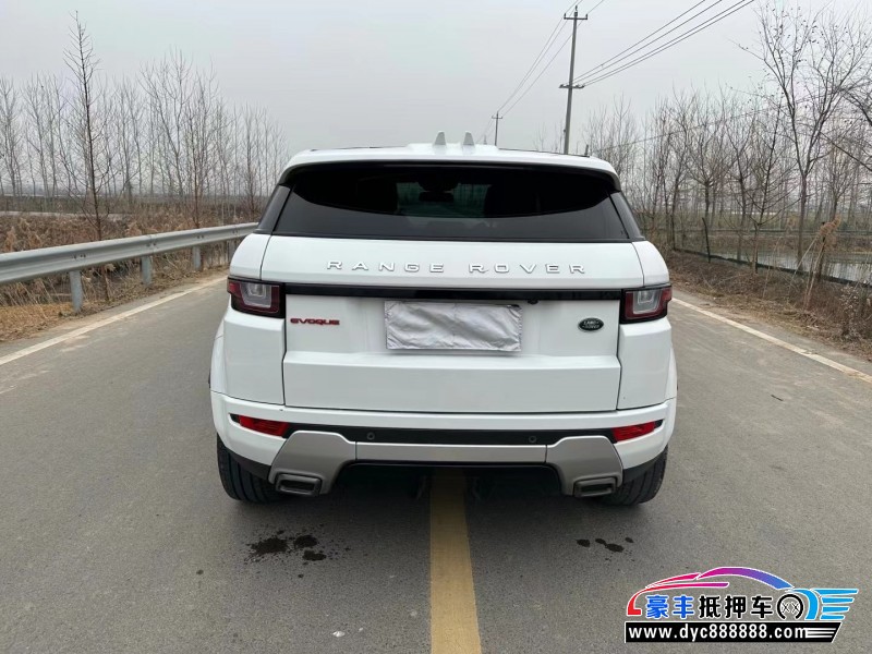 18年路虎揽胜极光SUV抵押车出售