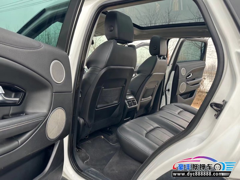 18年路虎揽胜极光SUV抵押车出售