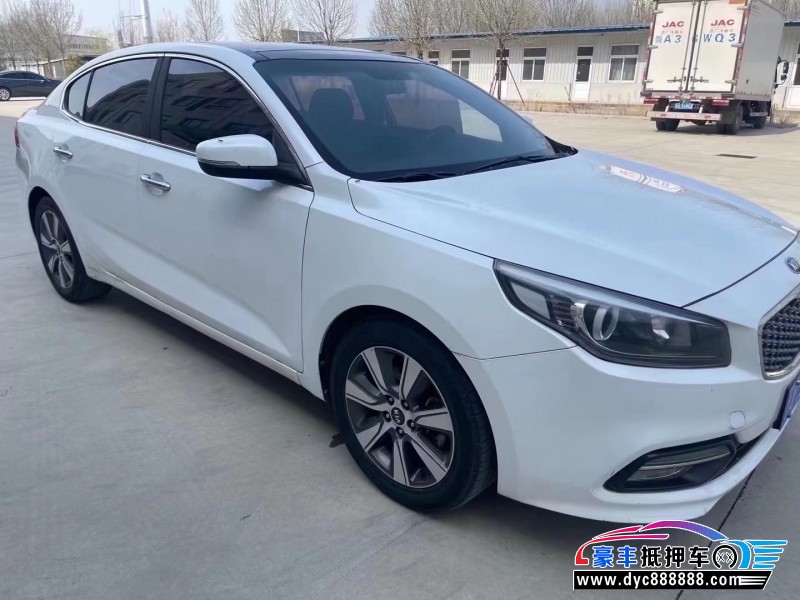 14年起亚K4轿车抵押车出售