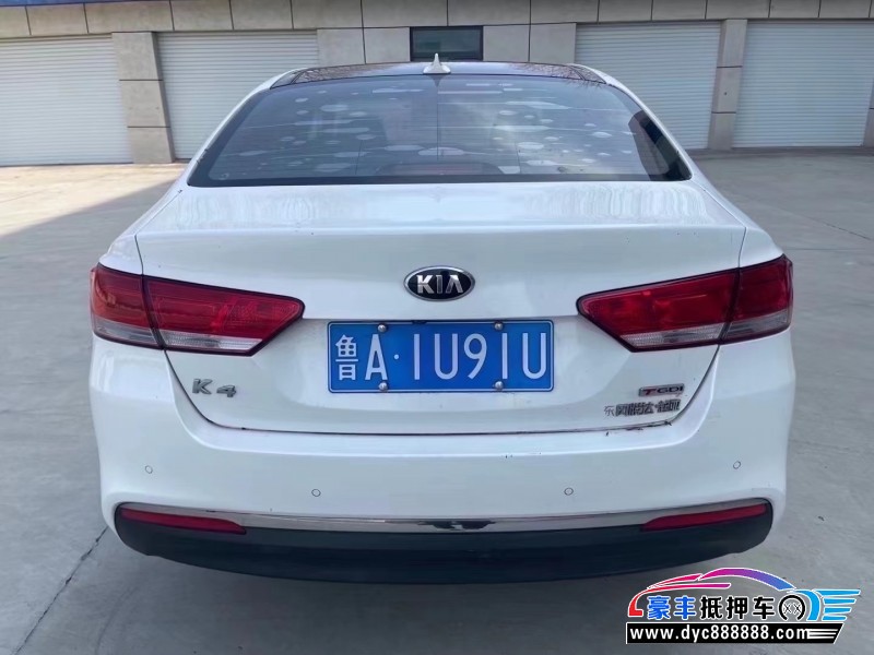 14年起亚K4轿车抵押车出售