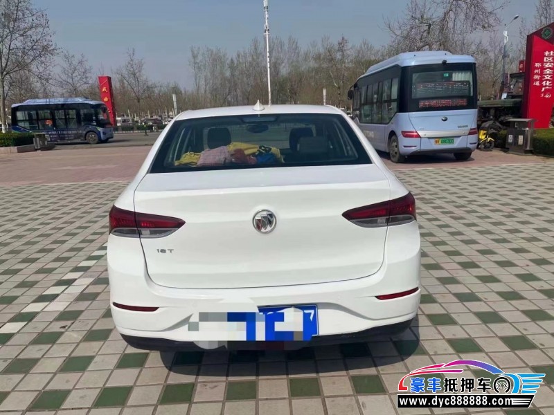 19年别克英朗轿车抵押车出售