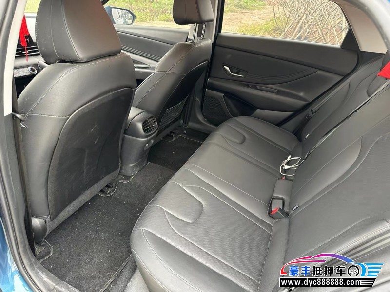 22年现代伊兰特轿车抵押车出售