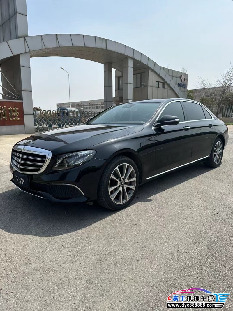 19年奔驰E轿车抵押车出售