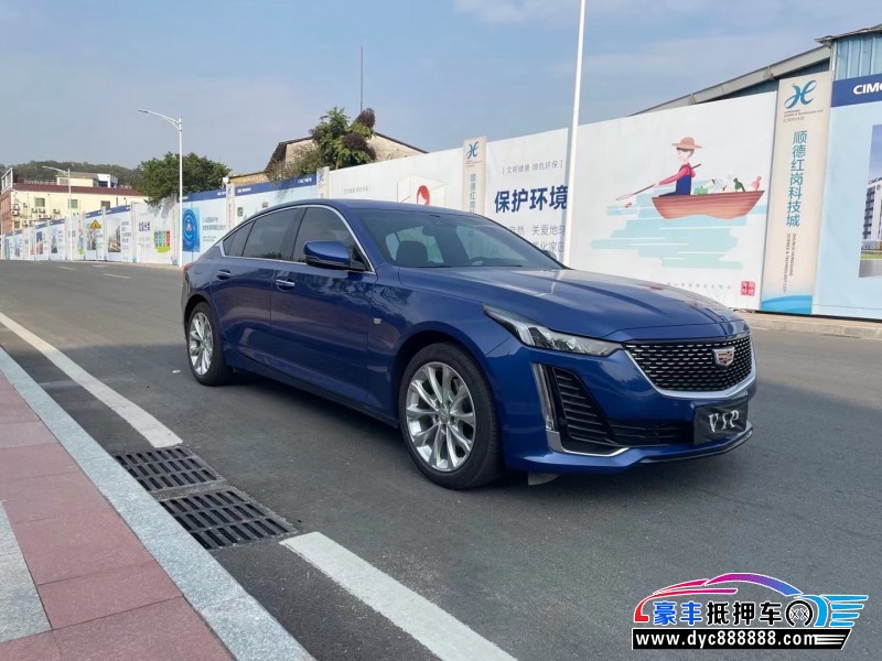 22年凯迪拉克CT5轿车抵押车出售