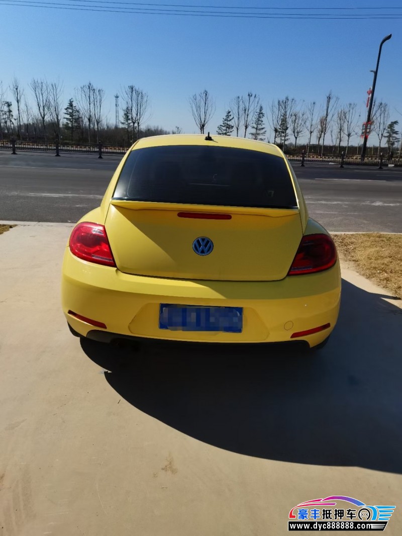 15年大众甲壳虫轿车抵押车出售