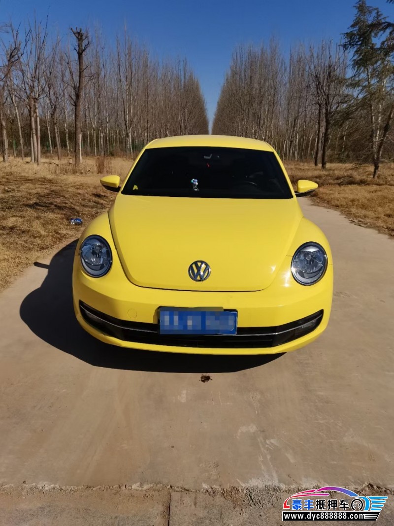15年大众甲壳虫轿车抵押车出售