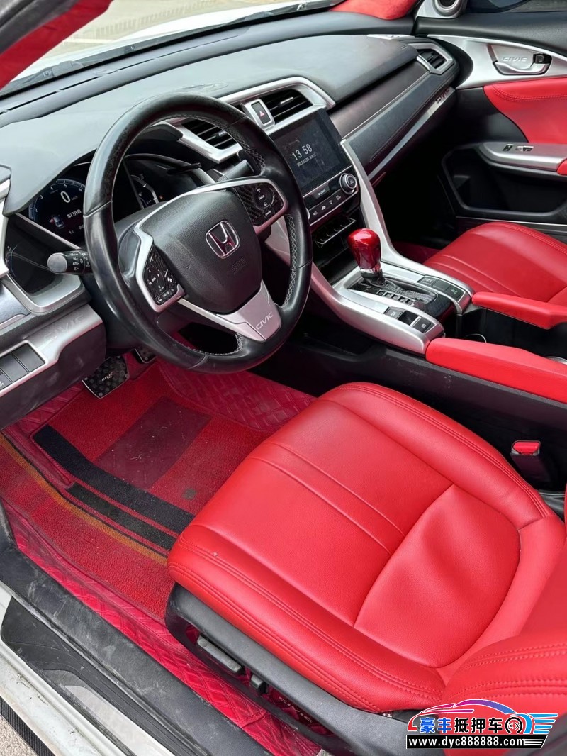 16年本田思域轿车抵押车出售