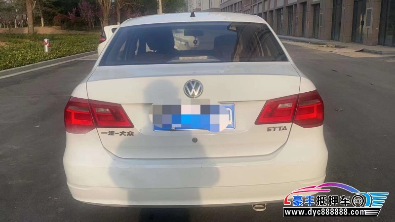 14年大众捷达轿车抵押车出售