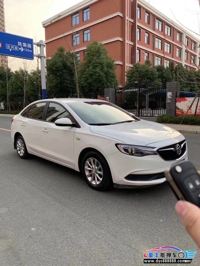 19年别克英朗轿车抵押车出售