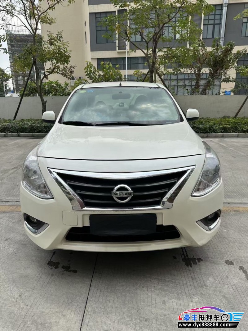 17年日产阳光轿车抵押车出售