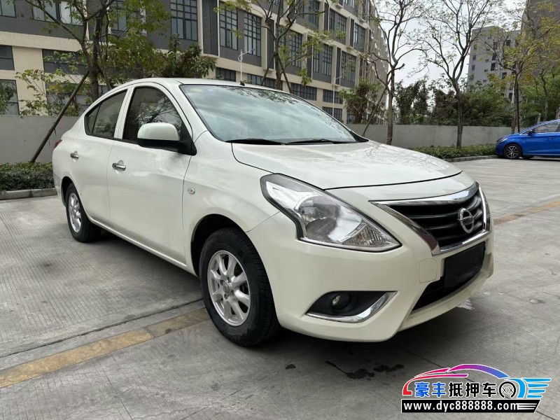 17年日产阳光轿车抵押车出售