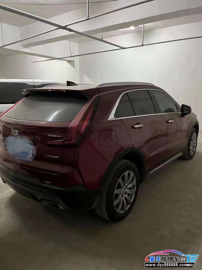 21年凯迪拉克XT4轿车抵押车出售