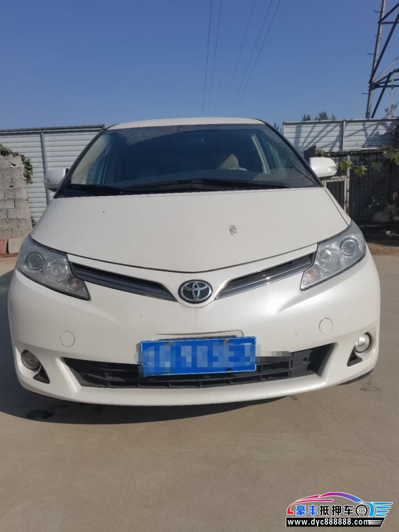 19年丰田普瑞维亚轿车抵押车出售