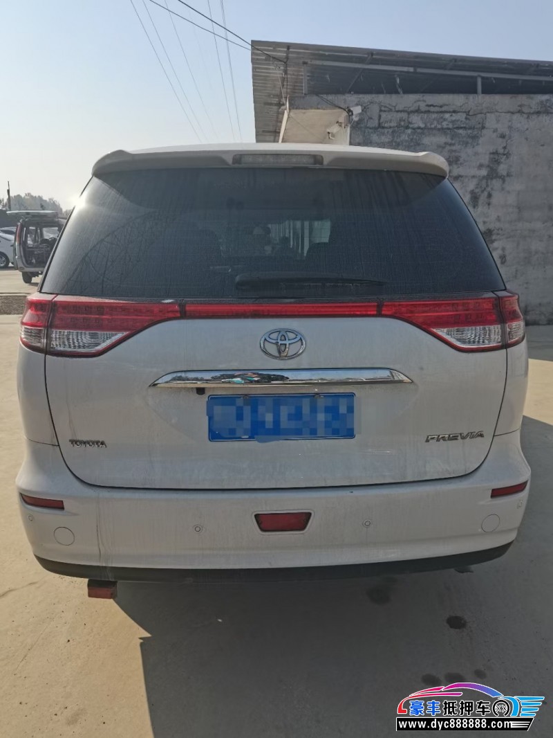 19年丰田普瑞维亚轿车抵押车出售