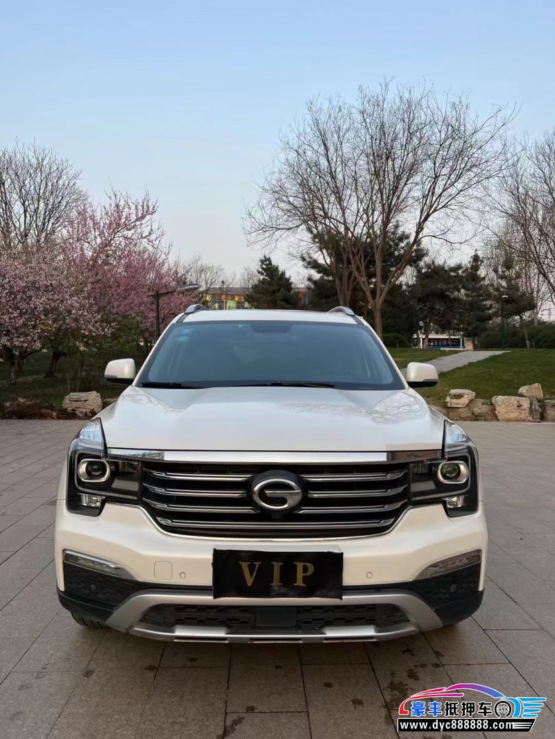 17年传祺GS8SUV抵押车出售