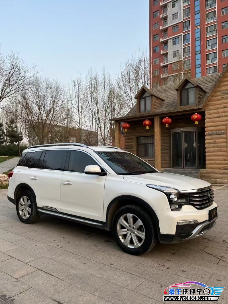 17年传祺GS8SUV抵押车出售