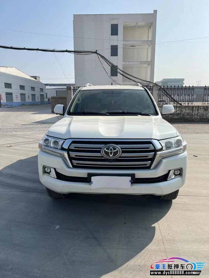 17年丰田兰德酷路泽SUV抵押车出售