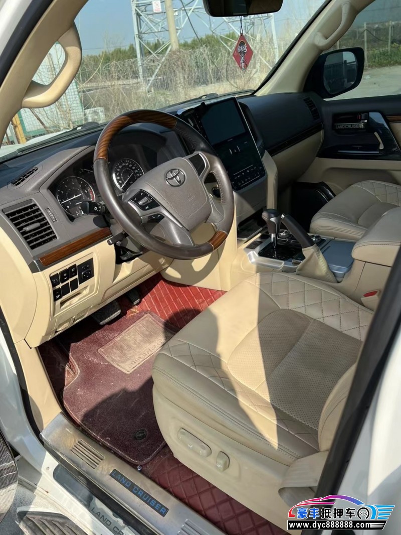 17年丰田兰德酷路泽SUV抵押车出售