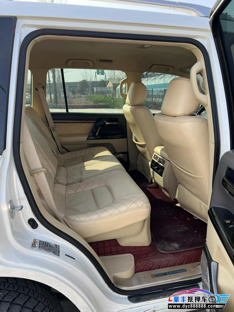 17年丰田兰德酷路泽SUV抵押车出售