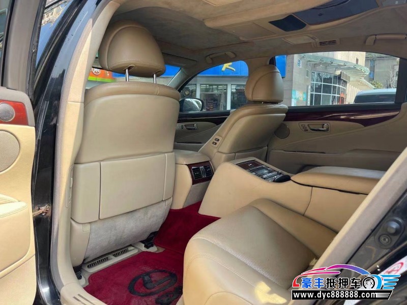 07年雷克萨斯LS轿车抵押车出售