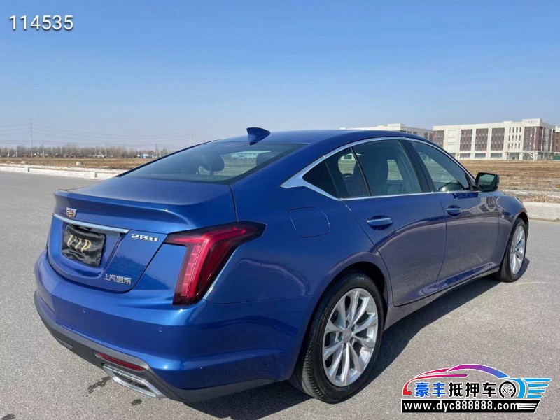 21年凯迪拉克CT5轿车抵押车出售