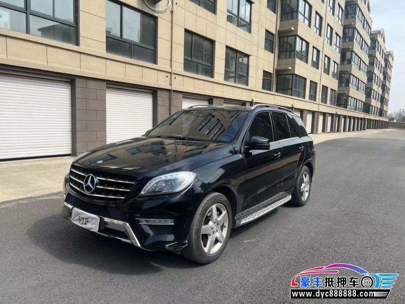 12年奔驰MLSUV抵押车出售