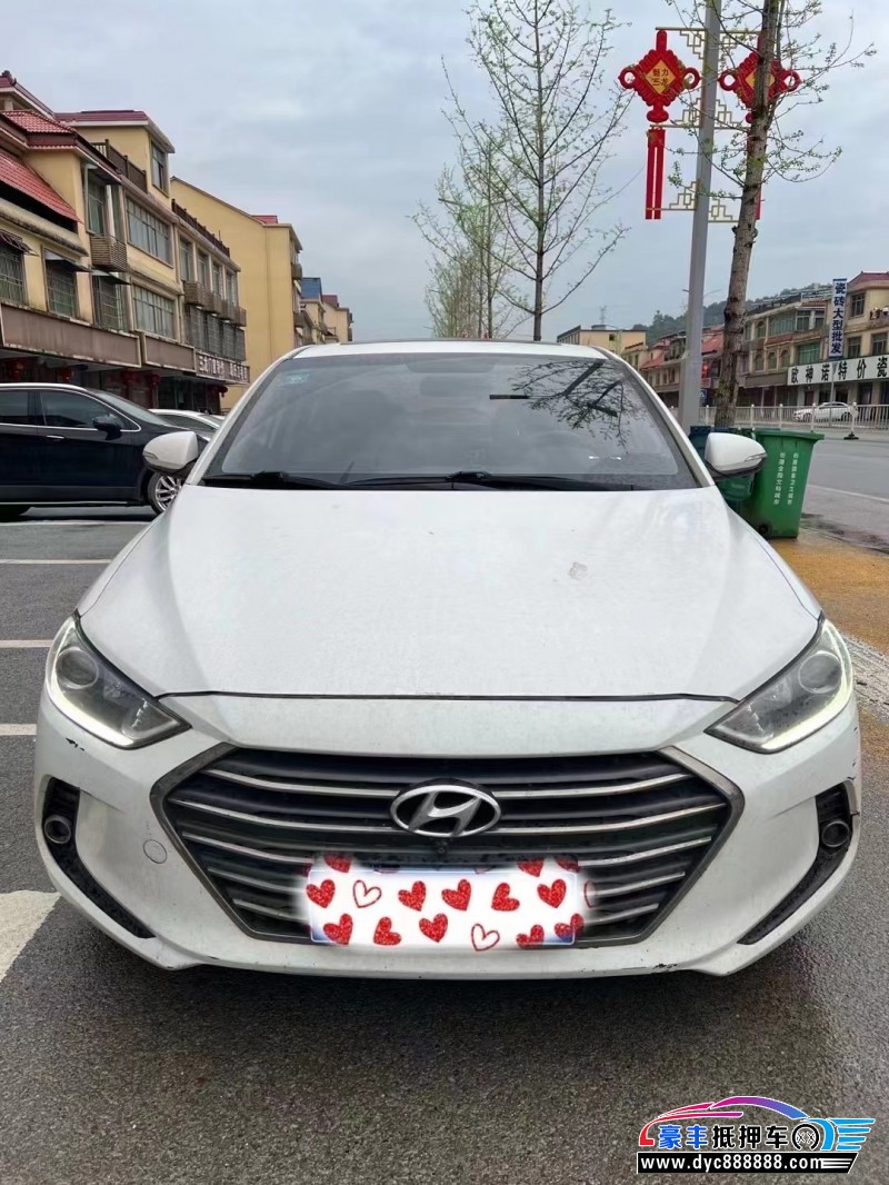 18年现代领动轿车抵押车出售