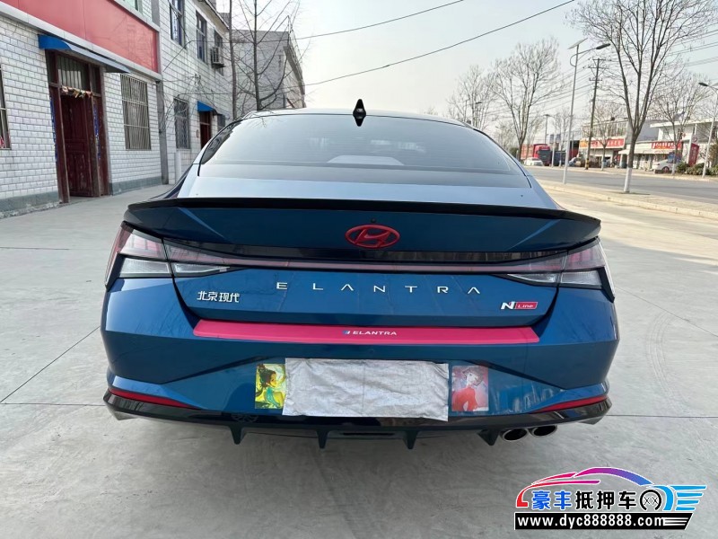 21年现代伊兰特轿车抵押车出售